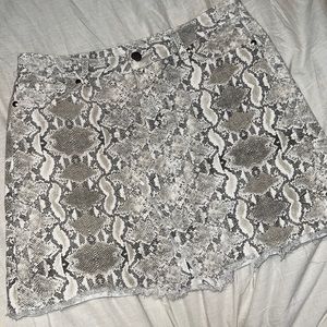 Snake Skin Skirt